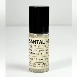 Le Labo Santal 33 EDP Spray 5 mL / 0.17 fl. oz mini NEW IN BOX!